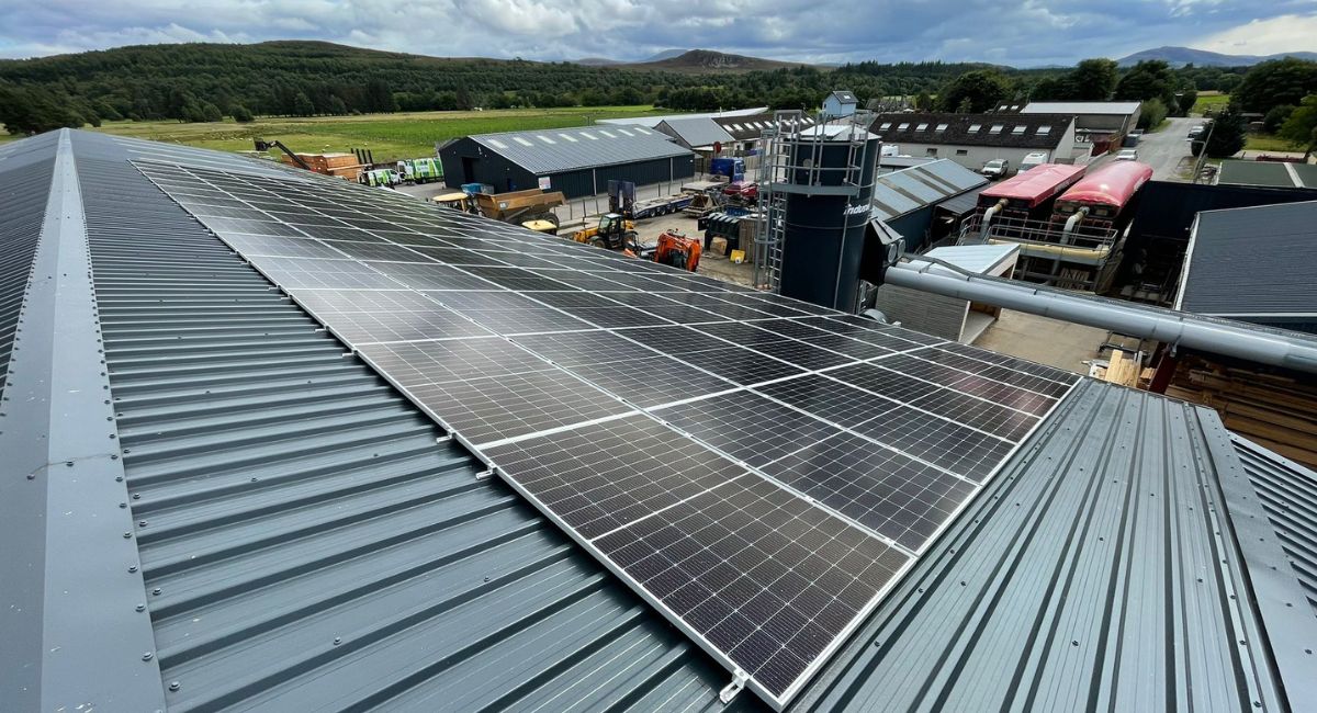 Commercial installation